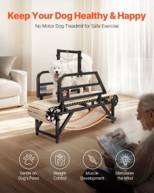 Dog Treadmill for Medium Dogs up to 220 lbs Indoor Pet Running Machine (Electric or Not: Non-Electric, Suitable Dog Breed: Medium Dog M)