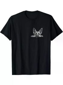 German Shepherd Lover's Delight: Comfy Cotton T-Shirt with Humorous Dog Design - Perfect for Pet Enthusiasts & Casual Attire (Color: Black, size: XXL)