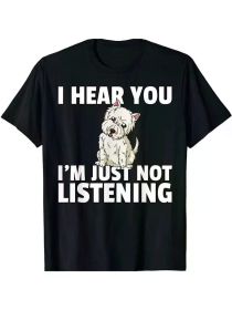 New Limited Edition West Highland White Terrier Gift, West Highland Dog T-Shirt, Four Seasons, Family T-Shirt (Color: Black, size: S)